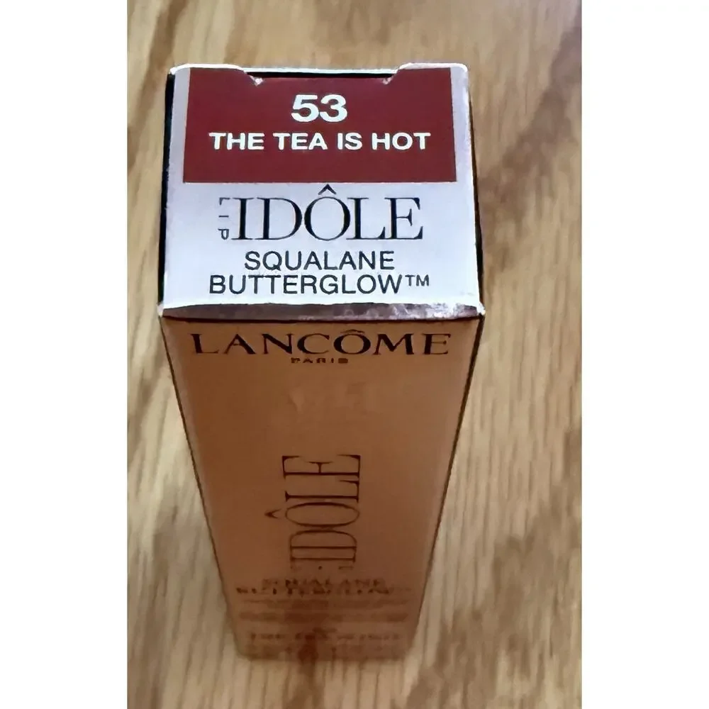 Lancôme Lip Idôle Squalane ButterGlow Balm 53 The Tea Is Hot 3g New